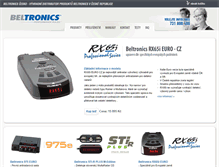 Tablet Screenshot of beltronics.info