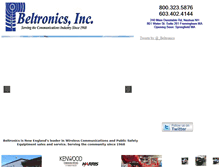 Tablet Screenshot of beltronics.net